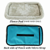 Copper Series Plush Replacement Faux Fleece Pad with Plywood Base