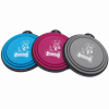 Mr. Peanut's Collapsible Silicone Bowls with Color Matched Carabiner Clips