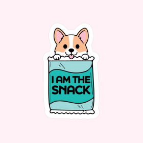 I Am The Snack Sticker