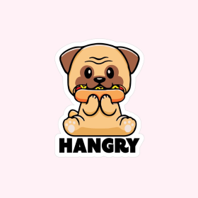 Hangry Sticker