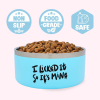 "I Licked It So It's Mine" Blue Food Bowl