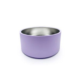 Lilac Dog Bowl