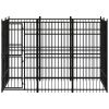 Outdoor Dog Kennel Steel 59.5 ftÂ²