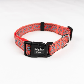 Natchez Pattern Dog Collar (Color: , size: Small 5/8in wide by 8)