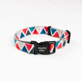 Shenandoah Pattern Dog Collar (Color: , size: Large 1in wide by 14)