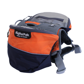 Adventurer 2-piece Dog Pack With EZ Latch  Harness (Color: MILE HIGH, size: small)