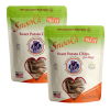 Sweet Potato Dog Chips - Soup bone shaped