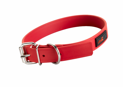 Play Regular Collar (Color: Red, size: 24"x1")