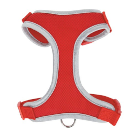 GG BestFit Xtra Comfort Mesh Harness (Color: Red, size: small)