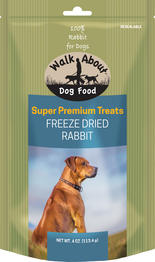 Walk About Dog Freeze Dried (Color: Rabbit, size: )