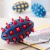 Dog Toys Chewers For Aggressive Indestructible Squeaky Dog Chewing Toy Fetch Ball