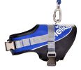 Helios Bark-Mudder Easy Tension 3M Reflective Endurance 2-in-1 Adjustable Dog Leash and Harness